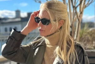 Daniela Christiansson, esposa de Maxi Lopez, regresó a Europa