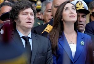 El presidente Javier Milei Celebró el día de la Bandera en Rosario